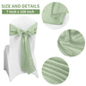 Wholesale 10/50pcs Satin Chair Bow Sashes Wedding Chair Knot Ribbon Ties For Party Event Hotel Banquet Supplies Home Decorations