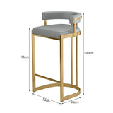 Garden Reception Counter Bar Stools Metal Designer High Computer Space Saving Bar Chair Comfortable Taburete Alto Home Furniture