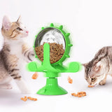 Windmill Cat Toys Dog Cat Feeding Interactive Wheel Toys Pet Leaking Food Training Ball Exercise IQ Toys for cats Cat Supplies