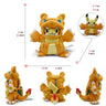 Pokemon Pikachu Cosplay Toys Charizard Snorlax Garchomp Tyranitar Hydreigon Anime Stuffed Plush Cartoon Peluche Dolls