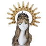 Gorgeous Sun Godmother's Crown Lolita KC Notre Dame Virgin Mary Halo Princess Queen Pope Tiara Headband