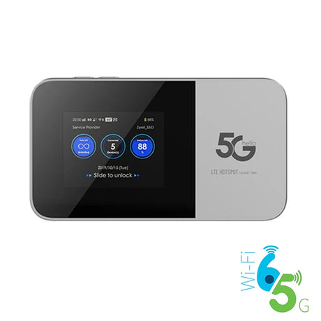 CHANEVE 5G MiFi With SIM Card Slot Mobile Wireless Hotspot High Speed Portable 4G CAT18 LTE Modem WiFi Router Support SMS USSD