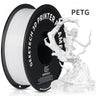 GEEETECH PETG PLA 3D Printer Filament 1kg 2.2LBS/roll 1.75mm +/- 0.03 White Black Colorful 3D Printing Materials Hight Quality