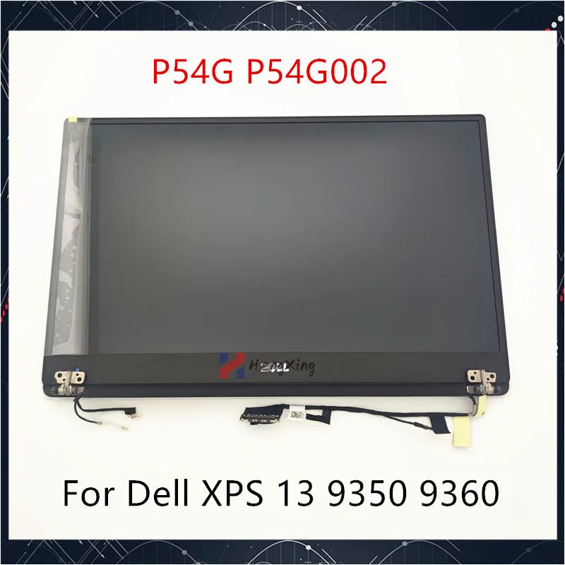 Original 13.3" For Dell XPS 13 9350 9360 LCD Screen Touch Assembly Display P54G P54G002 07TH8V 1920x1080 3200x1800 Tested