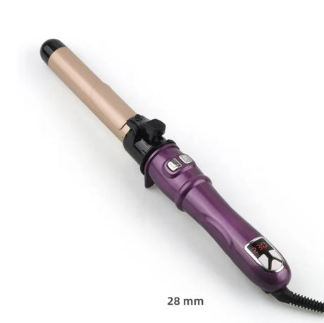 Professional Auto Rotation Electric Hair Curling Iron LCD Temperature Adjustable Fast Heating Waving Hair Styling Wand Appliance