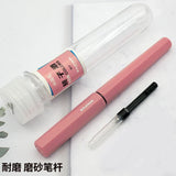 Japanese Plantinum small meteor pen student lovely girl makaron color writing practice pen pq-200