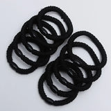 10Pcs Korean Strong Women Hair Scrunchies Girls Elastic Hair Rubber Bands Ponytail Hair Holders/Gum /Tie Accessories