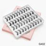 20 Pairs 3D Faux Mink Lashes Natural False Eyelashes Dramatic Fluffy Soft Wispy Volume Cross Reusable Eyelash Makeup Tools