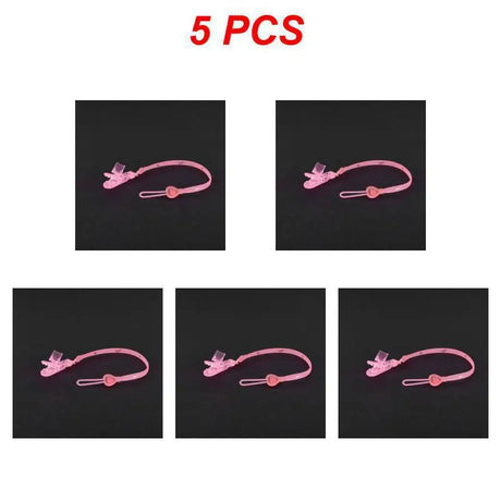 1~10PCS Nipple Anti-falling Chain Elastic Pacifier Clip Baby Infant Toddler Pacifier Anti-drop Chain Baby Pacifier Clip