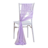 10/50PCS Chiffon Chair Sashes Wedding Chair Decoration 17x250cm For Wedding Aisle Decorations Party Banquet Event Baby Shower