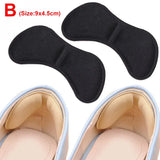 2 Pc Insoles Patch Heel Pads for Sport Shoes Adjustable Size Antiwear Feet Pad Cushion Insert Insole Heel Protector Back Sticker