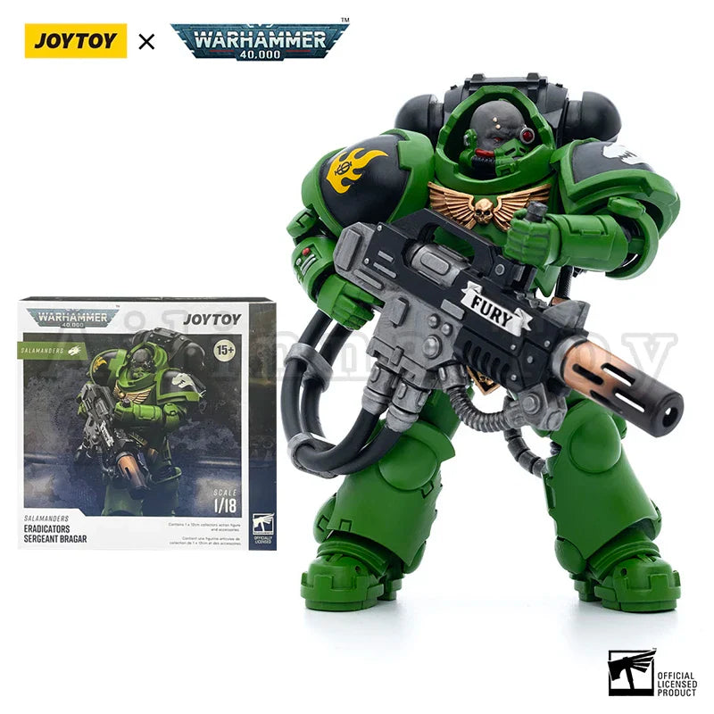 JOYTOY 1/18 Action Figure 40K Salamanders Anime Military Model Free Shipping