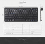 Mini Wireless Keyboard Portable Bluetooths PC Tablet Smart Cell Mobile Phone Computer DIP 78Key for Ipad Accessories Accessories