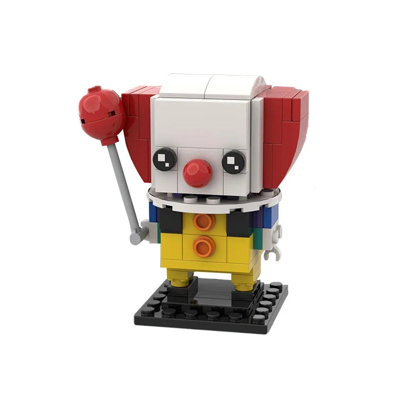 DIY Anime Movies Game Figure Brickheadz Building Block Kit Character Collectation Playset Brick Model Toys Kids Birthday Gift