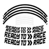 For KTM Duke 390/690/890/1290 Ready to Race 17" Motorcycle Wheel Sticker Motocross Stripe Rim Decal AutoBike Tape Accessories