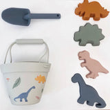 Baby Bath Toy Kids Swim Toys Children Summer Toys With Cute Animal Model Ins Seaside Beach Toys Rubber Dune Sand Mold Tools Sets