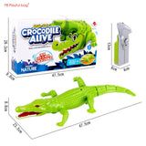 Simulation Infrared Remote Control Crocodile Electronic Animal Toys Entertainment RC Crocodile Child Gifts AC180