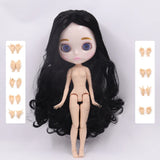 ICY DBS Blyth Doll 1/6 Joint Body 30CM BJD toys Natural shiny face with extra hands AB DIY Fashion Dolls girl gift