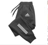 2024 Men's Print Jogging Sports Pants Casual Training Pants Sportswear Men's Straight Leg Sweatpants Black Gyms Trousers Autumn