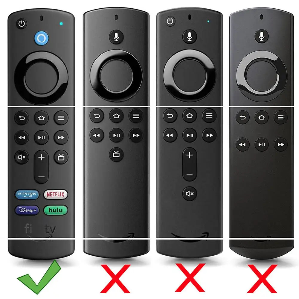 1~4PCS For Amazon Fire TV Stick 4K TV Stick Remote Silicone Case Protective Cover Skin Remote Control Protection Silicone Cover