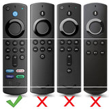 1~4PCS For Amazon Fire TV Stick 4K TV Stick Remote Silicone Case Protective Cover Skin Remote Control Protection Silicone Cover