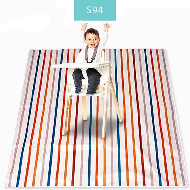 HappyFlute Anti Slip Design Play Mat Soft Floor Playmat Foldable Crawling Carpet Kid Game Activity Rug Folding Baby Blanket