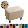 Velvet Wingback Chair Covers Stretch Wing Armchair Cover with Seat Cushion Cover Elastic Sofa Slipcovers Solid Color Sofa Covers