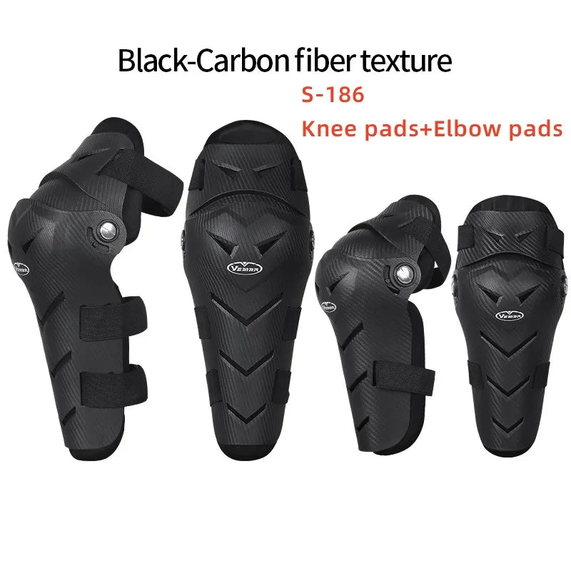 Fashion Motorcycle Elbow Pads VEMAR Motocross Small Kneepad Off-Road Racing Knee Brace Safety Protection Guards Protective Gear