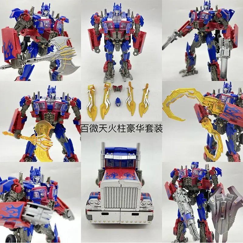 BAIWEI TW1022 Assault Column Alloy Skyfire Deformation Toy Automobile Robot Model Height 18CM