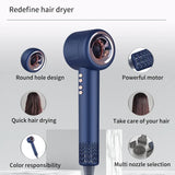 Professional LeaflessHair Dryers Negative Ionic Blow Dryer Household Appliance Personal Hair Care Styling Best Gift For Woman