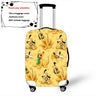 Disney Cartoon Pluto Mickey Thicken Luggage Suitcase Protective Cover Protect Dust Bag Trolley Cover Travel Accessories