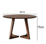 Hot Selling High Quality Walnut Solid Wood Tables wooden furniture Round Dining Tables Coffee Home Restaurant Dining Furniture