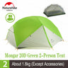 Naturehike Mongar 2 Camping Tent Double Layers 2 Person Waterproof Ultralight Dome Tent