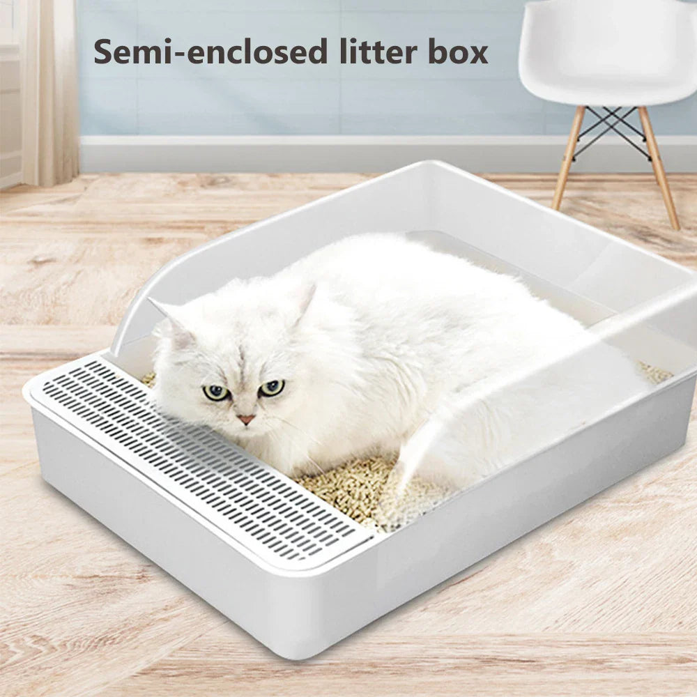 Sand Cats Box Dog Litter & Housebreaking Products for Cats Petkit Biotoilet Katzenklo Sandbox Toilet Tray Pet Auto Bath Cat Home