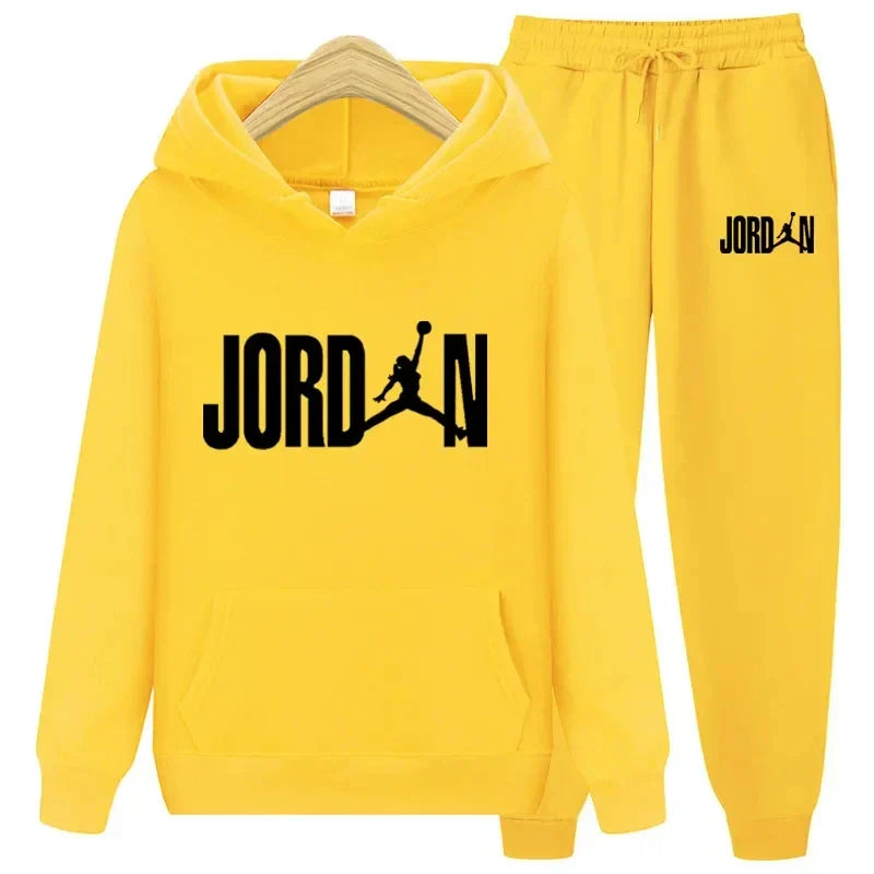 Men and Women's Hoodies and Sweatpants Sets, Sports Clothing, Women's Pants Track Suits Brand Sweater Male Fashion 2 Pcs