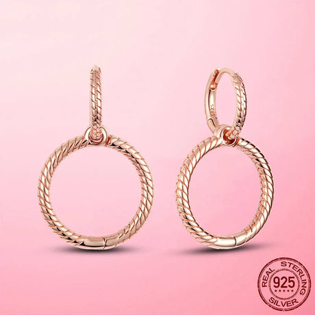 Earrings 925 Silver Asymmetrical Heart Hoop Earrings for Women Fashion Trendy Sterling Silver 925 Earring Original Jewelry Gift