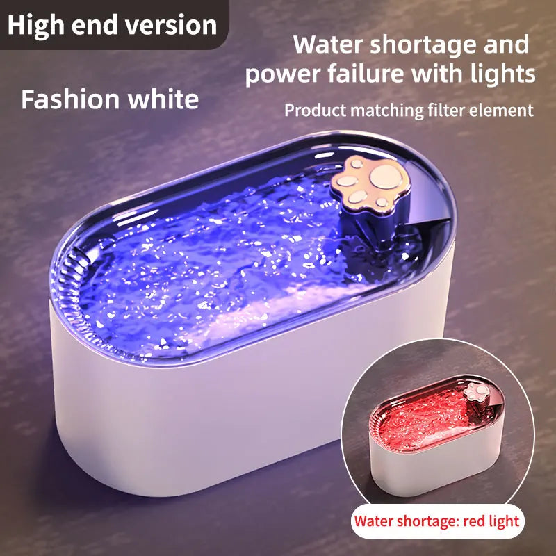 3L Automatic Pet Cat Drinking Fountain USB Dogs Cats Electric Mute Water Feeder Bowl Drinking Dispenser Filter Pet Items