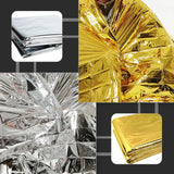 Blanket Survival Thermal Blankets Emergency Foil Rescuing Warm Safety Camping Equipment Kit Mylar