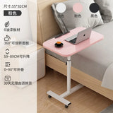 Simple Laptop Desk Bed Computer Desk Floor Mobile Lifting Bedside Table