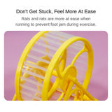 Hamster Wheel Large Pet Jogging Hamster Sports Running Wheel Hamster Cage Accessories Toys Small Animals Exercise Pet Supplies