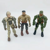 3/8/15/20pcs Warrior Elite Force 1:18 Military Action Figure Toys 10cm Movable Terrorist SWAT Team Figuras for Children Gift