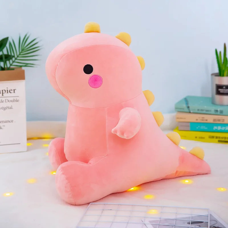 25/30cm Super Soft Lovely Dinosaur Plush Doll Cartoon Stuffed Animal Dino Toy for Boys Girls Hug Doll Sleep Pillow Home Decor