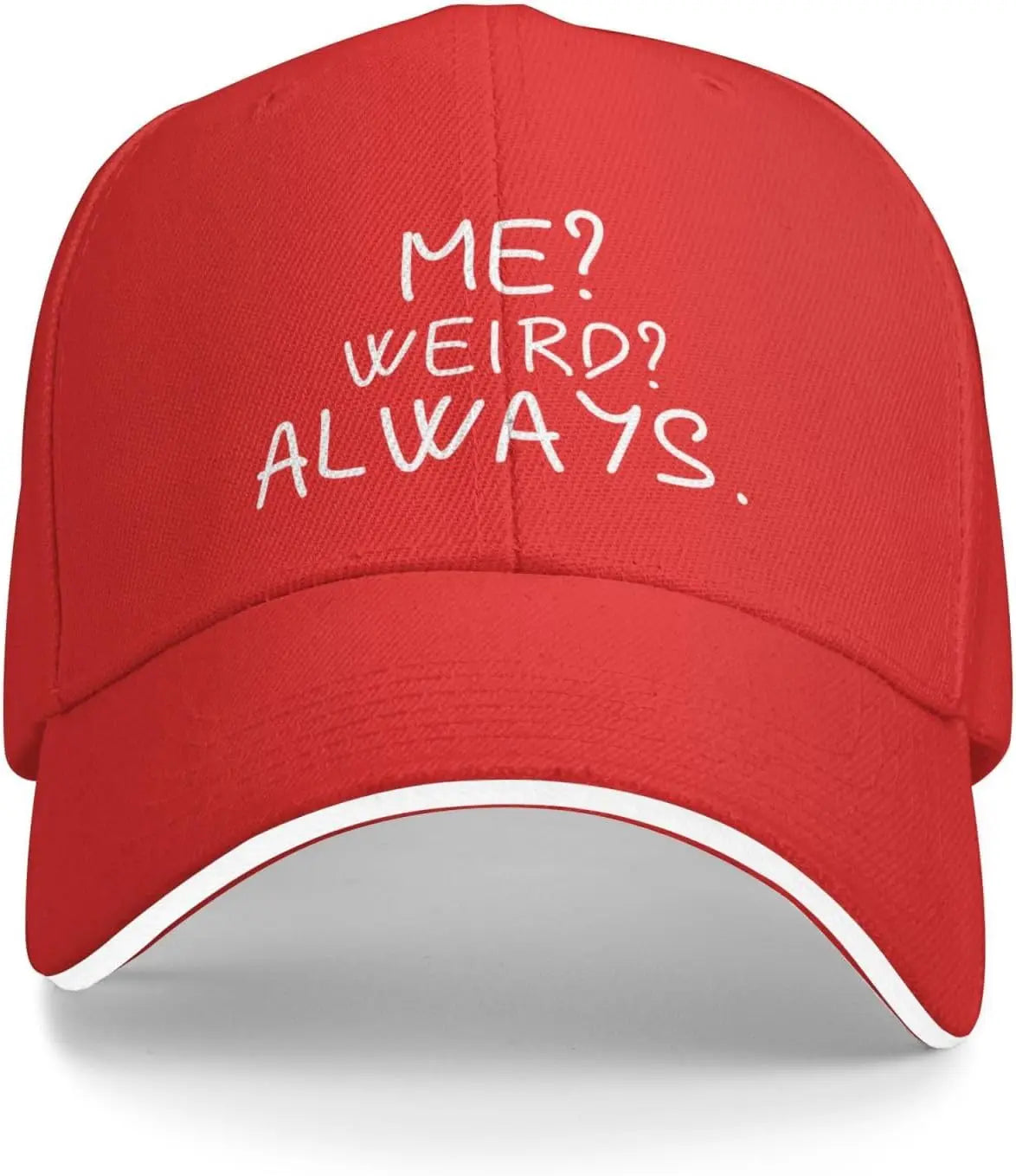 Me Weird Always Hat for Women Baseball Caps Cute Cap