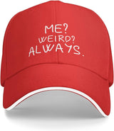 Me Weird Always Hat for Women Baseball Caps Cute Cap