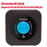 US version M1 Cat16 Nighthawk 4G LTE Mobile Hotspot Router MR1100 Hotspot Wifi Router Power Bank With Sim Slot Rj45