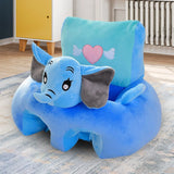 Cartoon Baby Sitting Chair Washable No Filler Baby Feeding Sofa Breathable Feeding Chair Cases Antiskid for Toddlers Supplies