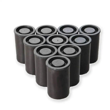 50pcs 33MM Plastic Empty Film Canister Camera Reel Container Storage Case Can for Accessories Art Beads Coin Pill Fishing Bait