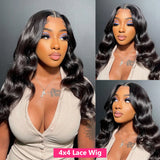 Body Wave 360 Lace Frontal Wig Ponytail Transparent 13x6 Lace Front Human Hair Wigs for Women Brazilian Wig on Sale Gabrielle