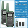 2PCS Baofeng F22 Walkie Talkie Portable Mini Communication Radio Profesional PMR446 /FRS Talkie Walkies Transceiver Radio