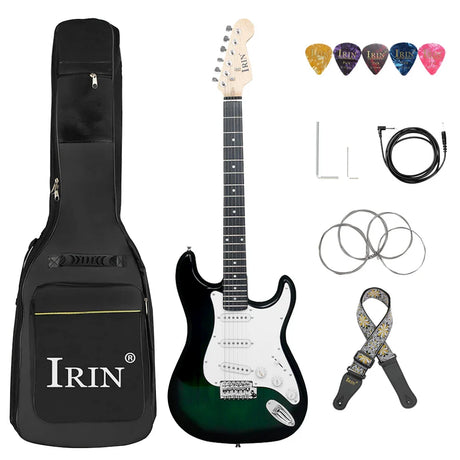 IRIN 39 Inch 21 Frets Electric Guitar 6 String Basswood Body Electric Guitar With Speaker Necessary Guitar Parts & Accessories